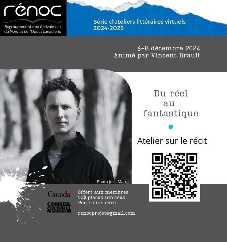 Atelier Récit, avec Vincent&nbsp;Brault